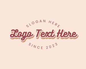 Craft - Retro Store Fashion logo design