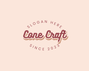 Retro Store Fashion logo design