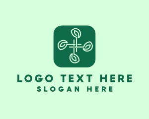 Eco Friendly - Hashtag Nature App logo design