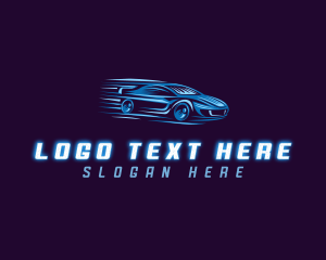 Car - Sports Car Automotive logo design