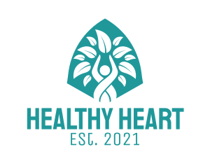 Organic Healthy Active logo design