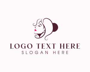 Hair - Beauty Woman Salon logo design