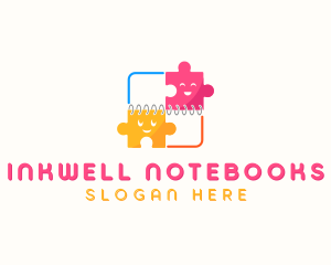 Notebook - Kindergarten Puzzle Notebook logo design