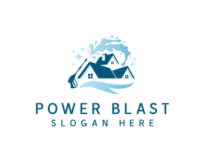 Power Wash Shine Cleaner logo design