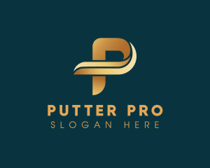 Startup Professional Firm Letter P logo design