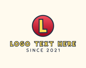 Letter - Multimedia Game Ball logo design
