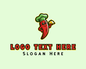 Server - Chili Chef Restaurant logo design