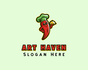 Chili Chef Restaurant  logo design