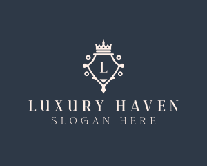 High End - Royalty High End Crown logo design