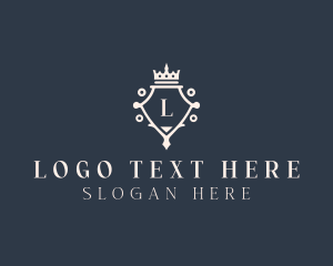Regal - Royalty High End Crown logo design