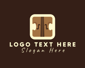 Classical - Violin Mobile Application logo design