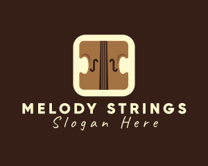 Violin - Violin Mobile Application logo design