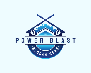 Hydro Power Washing Cleaner logo design