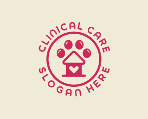 Paw Veterinary Kennel logo design