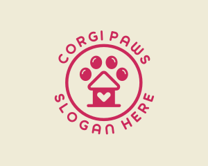 Paw Veterinary Kennel logo design