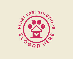 Paw Veterinary Kennel logo design