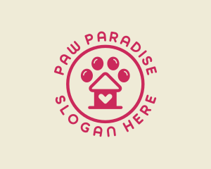 Paw Veterinary Kennel logo design