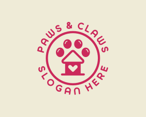 Paw Veterinary Kennel logo design