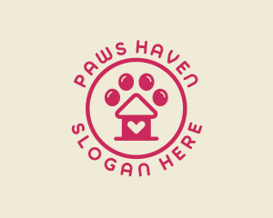 Paw Veterinary Kennel logo design