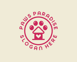 Paw Veterinary Kennel logo design