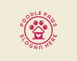 Paw Veterinary Kennel logo design