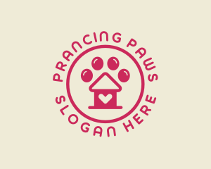 Paw Veterinary Kennel logo design