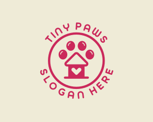 Paw Veterinary Kennel logo design