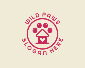 Paw Veterinary Kennel logo design