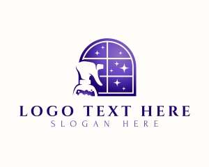 Hygiene - Window Cleaning Sprayer logo design