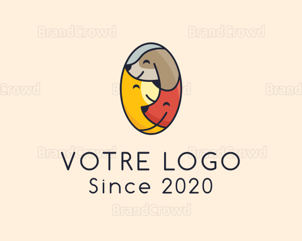 Dogs Pet Veterinary Logo