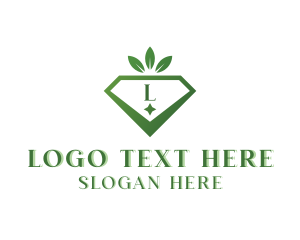 Jewelry - Leaf Diamond Jewelry logo design