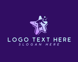 Hygiene - Star Spray Cleaner logo design