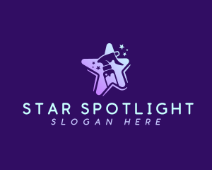 Star Spray Cleaner logo design