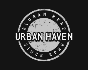 Hipster Urban Circle  logo design