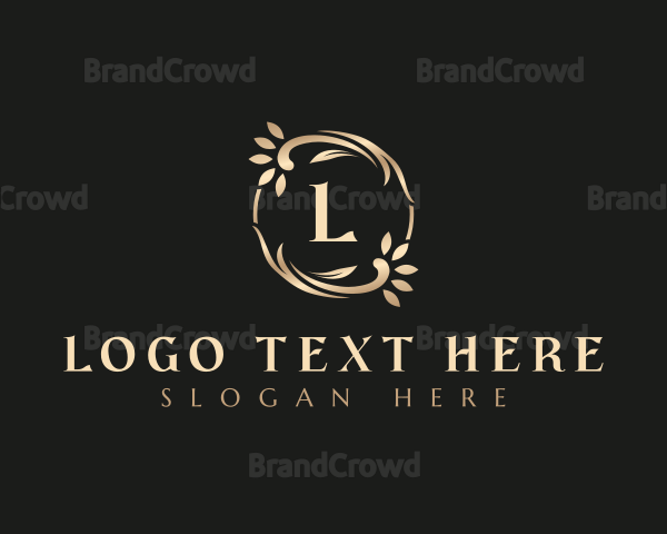 Eco Floral Ornament Logo