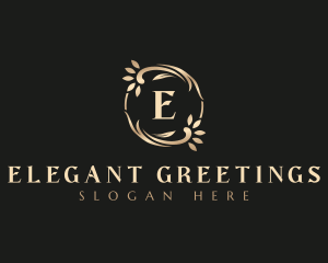 Eco Floral Ornament logo design