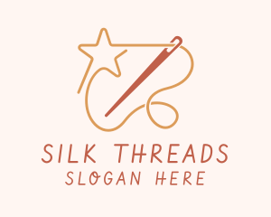 Star Thread Needle logo design