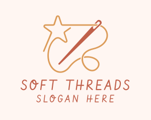 Star Thread Needle logo design