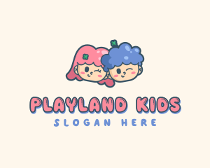 Childcare Kids Preschool  logo design