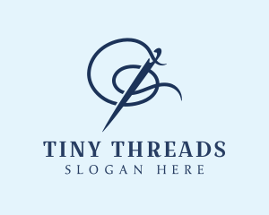 Sewing Needle Stitch logo design