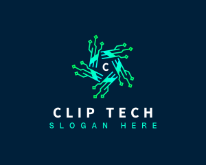 Digital Circuit Tech logo design