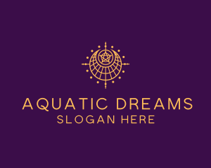 Moon Star Dream Catcher logo design