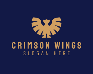 Bird Gargoyle Wings logo design