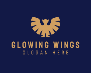 Bird Gargoyle Wings logo design