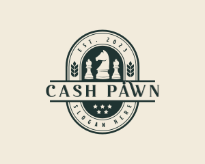 Pawn - Chess Pawn Knight logo design