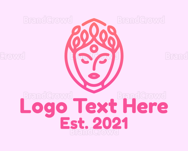 Woman Beauty Face Logo