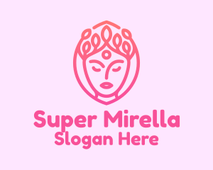 Woman Beauty Face Logo