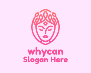 Woman Beauty Face Logo