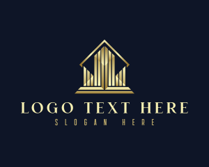 Residential - Premium Building Residence logo design