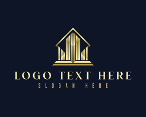 Expensive - Premium Building Residence logo design